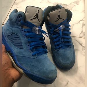 Jordan Retro 5 “Blue Suede”